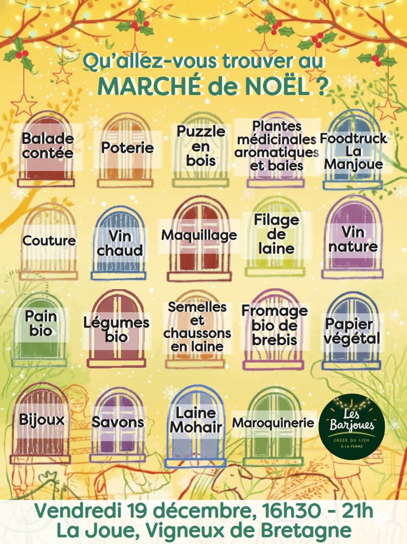 Marché de Noël 2025 à La Joue : Retour sur une soirée magique