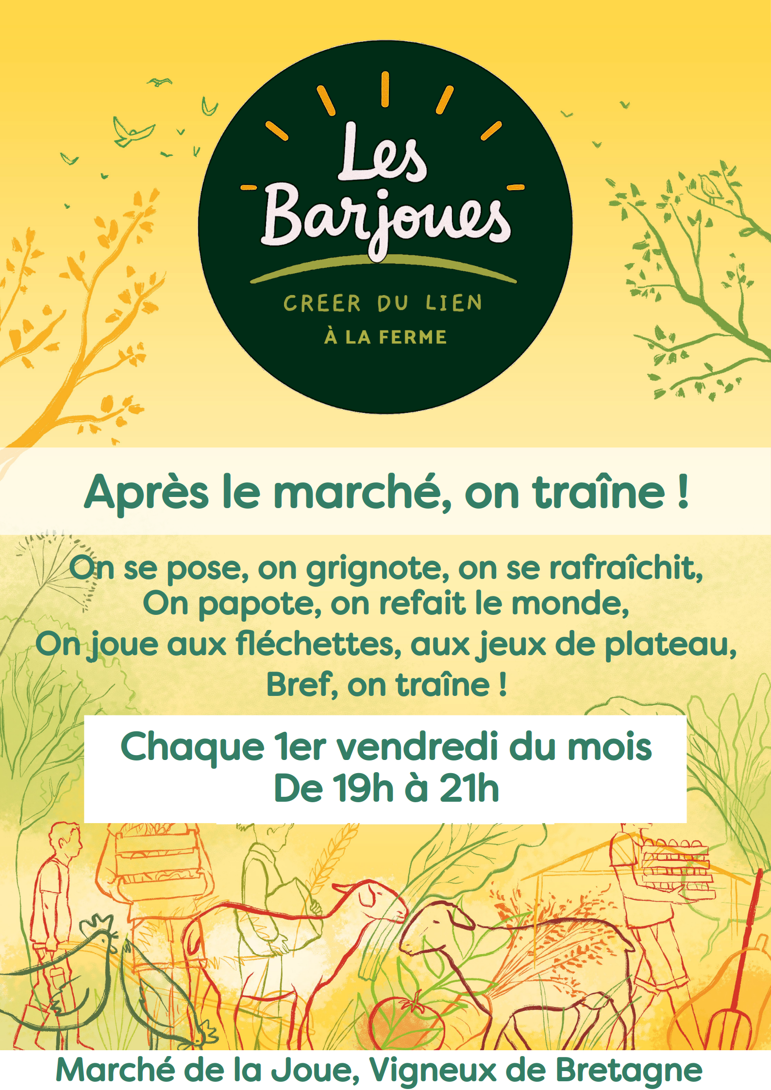 Le 1ᵉʳ vendredi du mois, on traîne